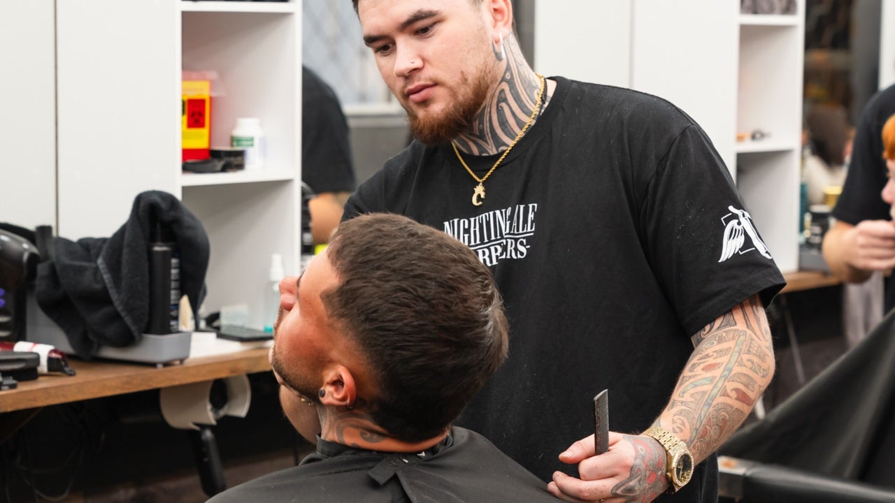Inside Nightingale Barbers